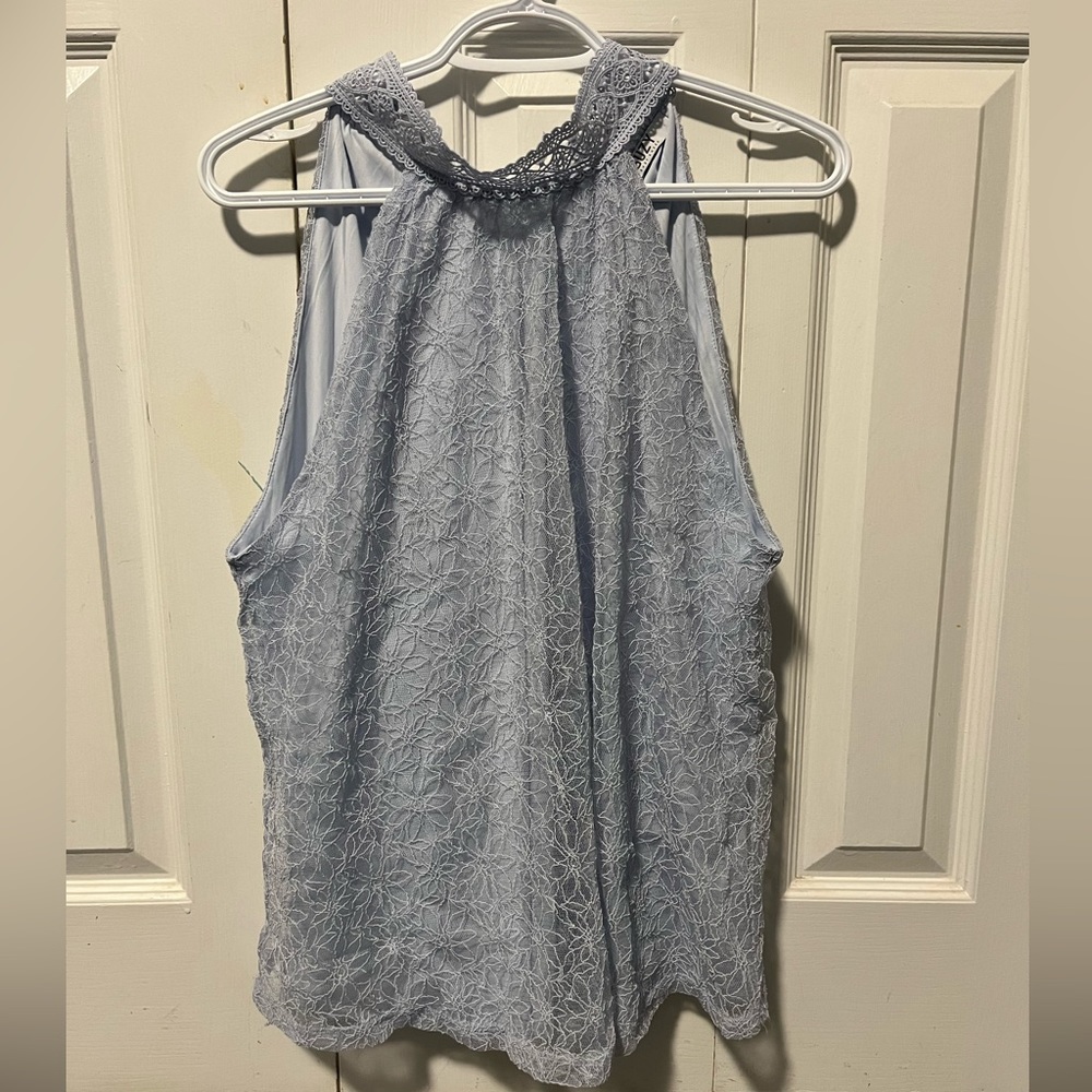 Light blue blouse